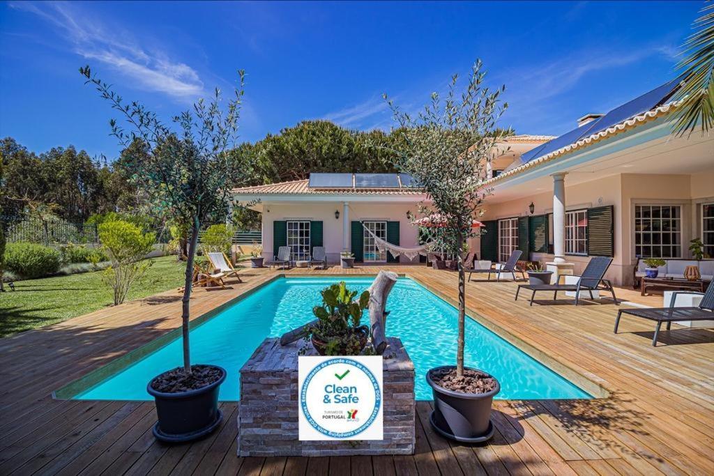 Buganvilias Do Meco Guest House Сесимбра Экстерьер фото